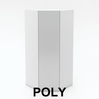 1 Door Angled Corner Pantry - Walk in - Poly