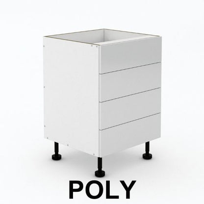 4 Equal Drawers - Poly