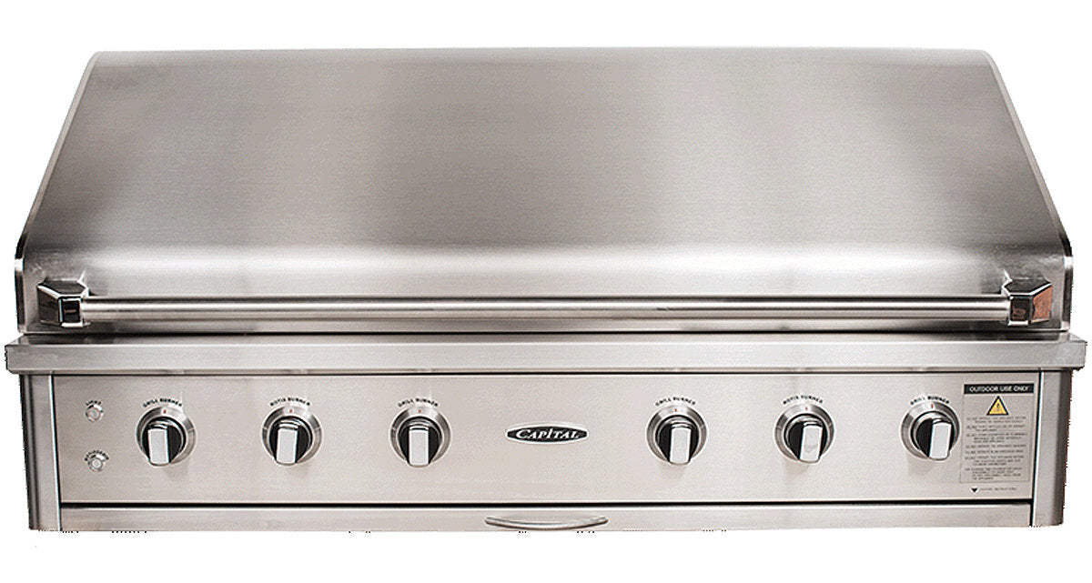 Capital Built-In LPG BBQ with Solid Flat Plate ACG52RBI1L