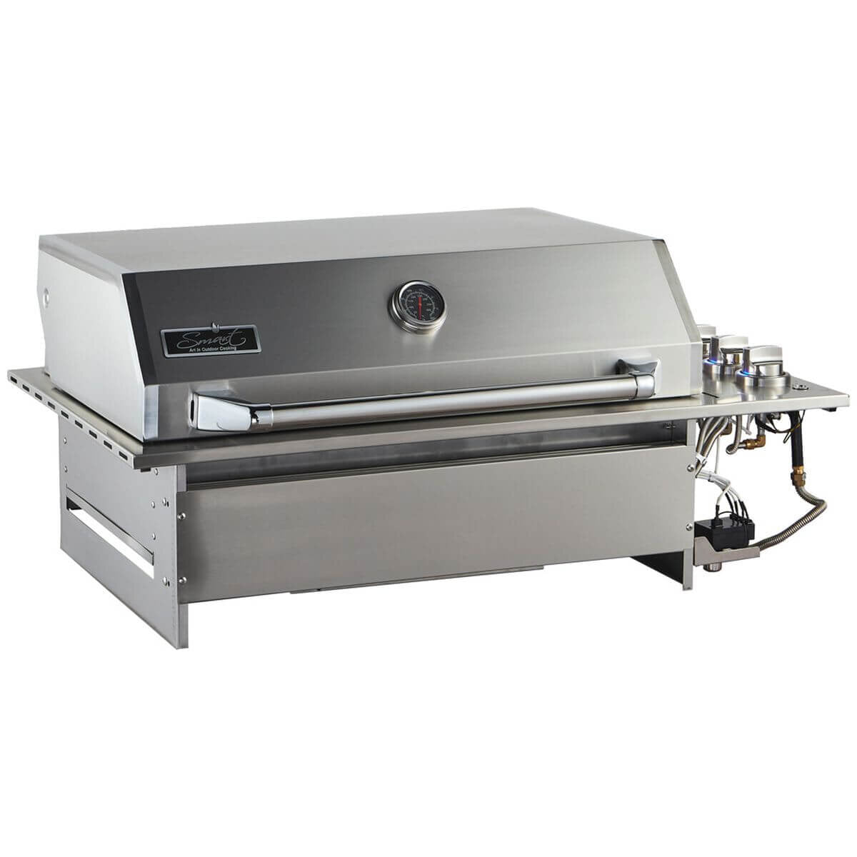 Smart Four Burner Drop-In BBQ Stainless Steel 4000DG SL-SS 4000DGSL-SS
