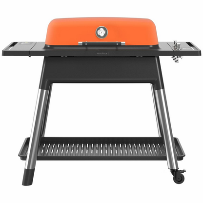 Everdure By Heston Blumenthal Furnace Three Burner Gas BBQ Orange E3G1OA