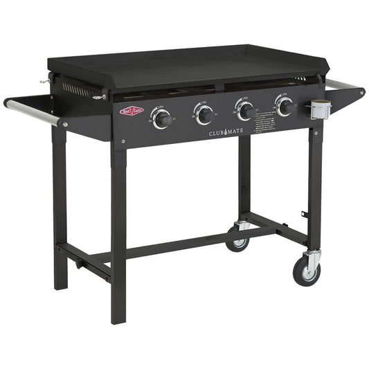 BeefEater Discovery Clubmate 4 Burner Flat Top LPG BBQ BD16740