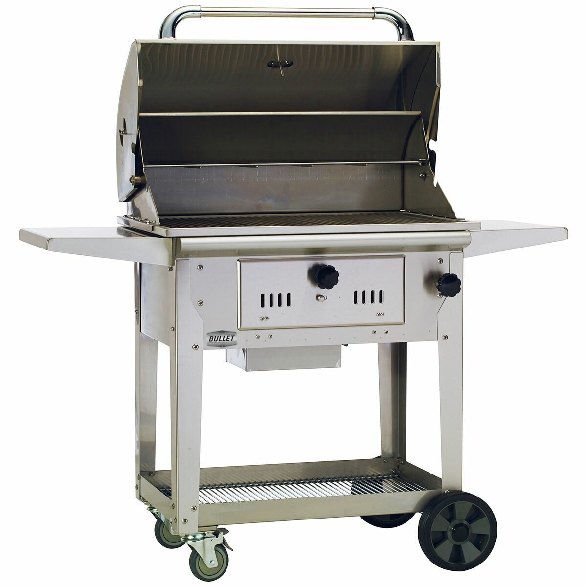 Bullet Bison Charcoal Grill BBQ on Trolley 67530NZ67529NZ
