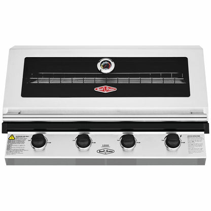 BeefEater 1200 Series 4 Burner LPG Built-In BBQ BBG1240SB