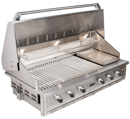 Capital Built-In Natural Gas BBQ with Solid Flat Plate ACG52RBI1N