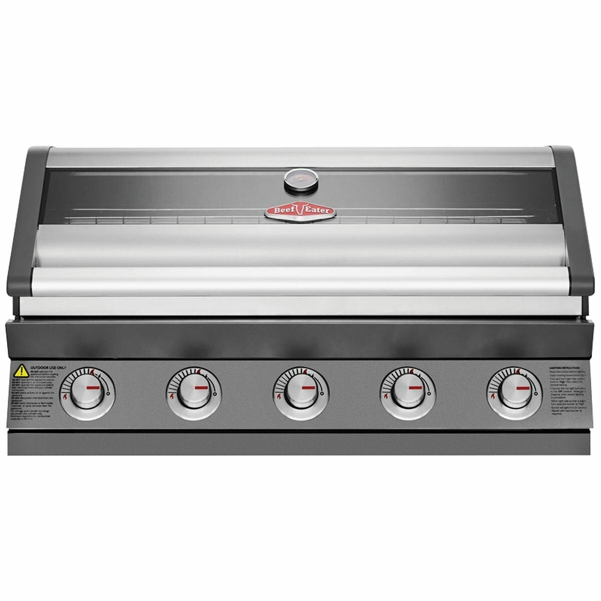 BeefEater 1600 Series Dark 5 Burner Built-In BBQ BBG1650DA