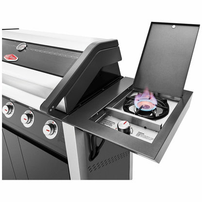 BeefEater 1600 Series Dark Five Burner BBQ with Side Burner & Trolley BMG1651DA