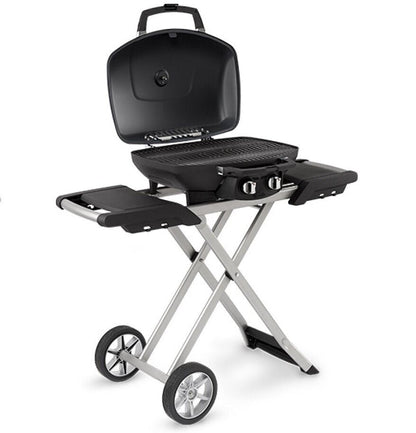Napoleon Scissor Cart Travel Q Pro High Lid LPG Portable BBQ PRO285-X-BK-AU