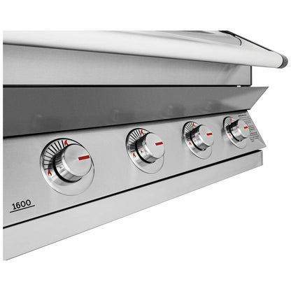 BeefEater 1600 Series SS 5 Burner Built-In BBQ BBG1650SA