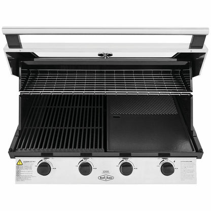 BeefEater 1200 Series 4 Burner LPG Built-In BBQ BBG1240SB