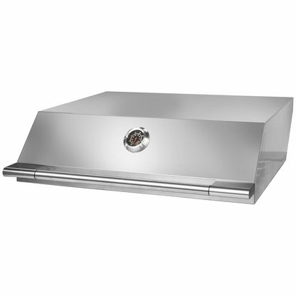 Artusi 80cm Built-In Gas BBQ with Dome Hood ABBQM2-ABBQMH2