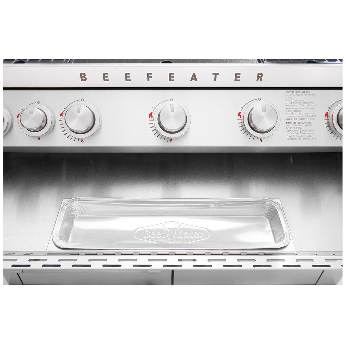 BeefEater 7000 Premium Five Burner Built-in Barbecue and Trolley BMF7655SA