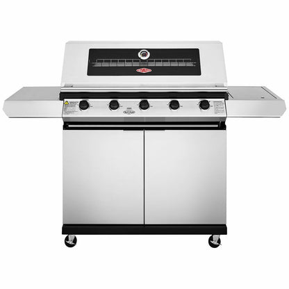 BeefEater 1200 Series 5 Burner LPG BBQ with Trolley & Side Burner BMG1251SB