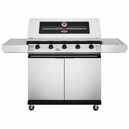 BeefEater 1200 Series 5 Burner LPG BBQ with Trolley & Side Burner BMG1251SB