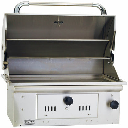 Bullet Bison Charcoal Grill Built-In BBQ 67529NZ