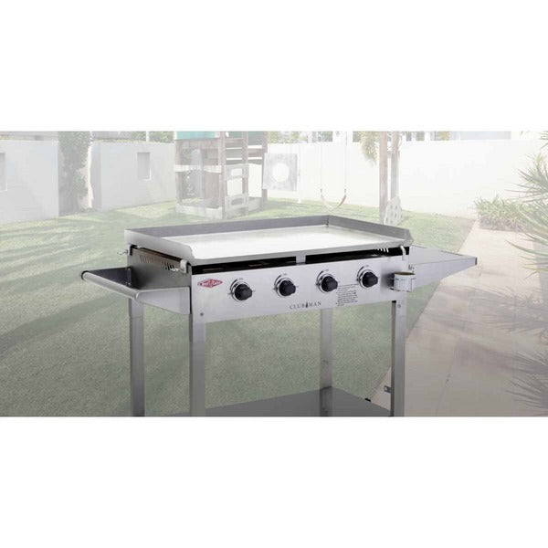 BeefEater Clubman 4 Burner Flat Top LPG BBQ BD16440