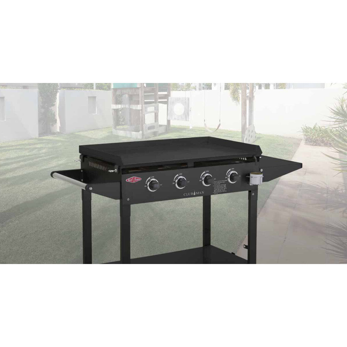 BeefEater Clubman 4 Burner Flat Top LPG BBQ BD16640
