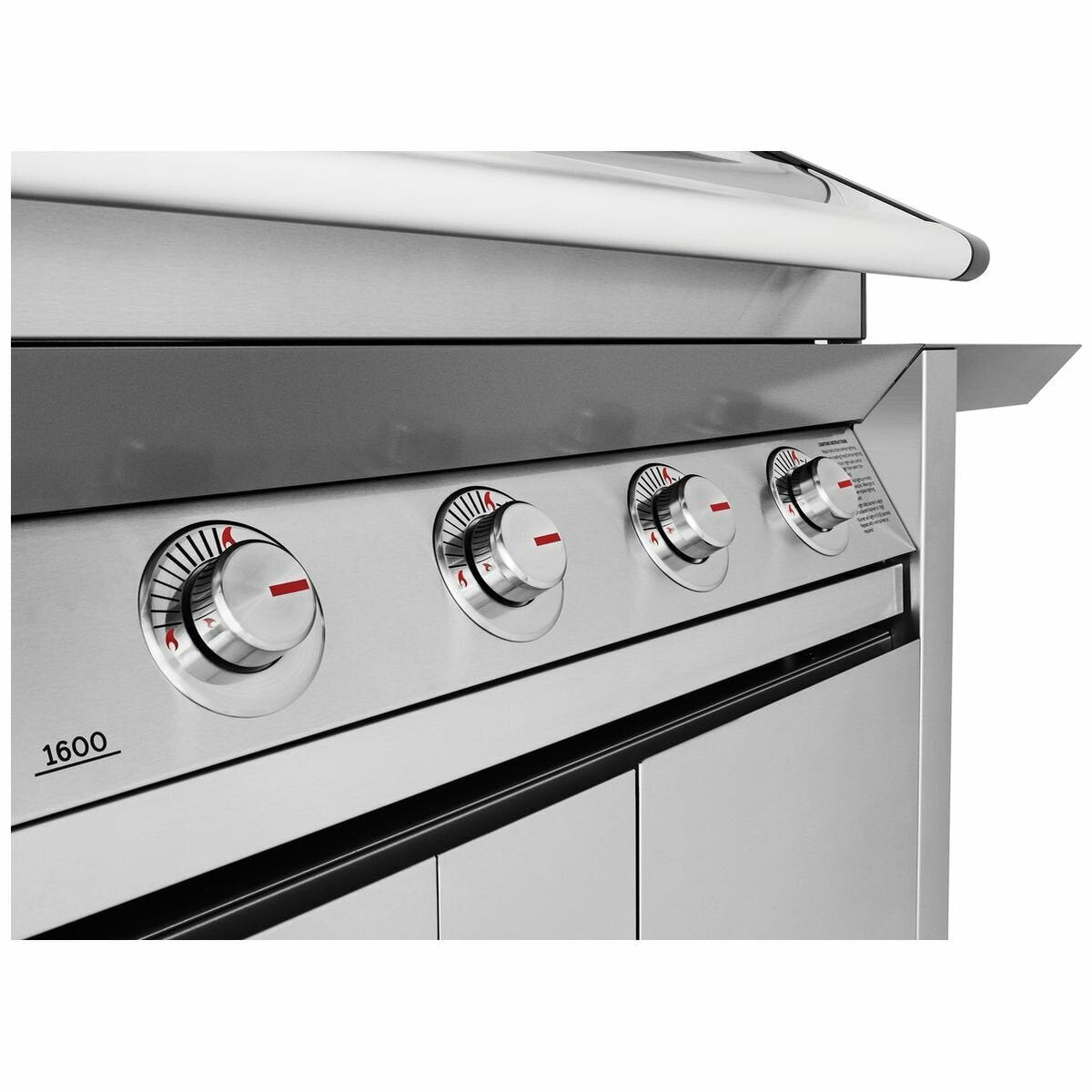 BeefEater 1600 Series SS Five Burner BBQ with Side Burner & Trolley BMG1651SA