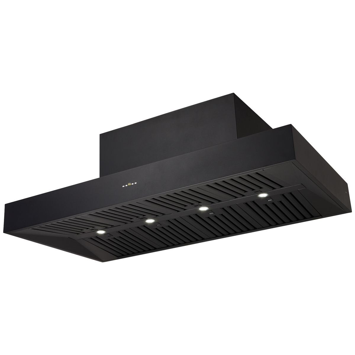Schweigen 150cm Non Silent BBQ Canopy Matte Black CL7375PAK CL7375BPAK