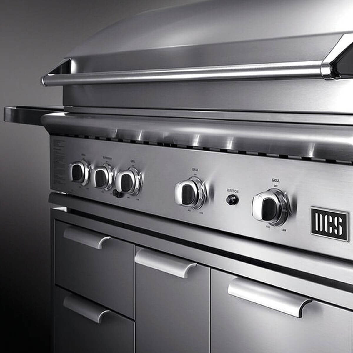 DCS by Fisher & Paykel DCS 48” Grill with Rotisserie BGB48-BQAR-N