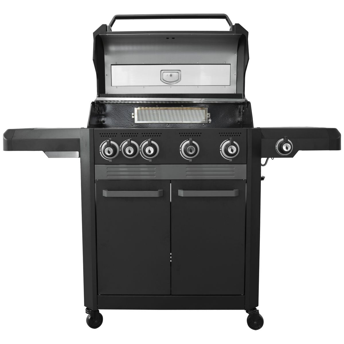 Artusi 4 Burner Chicago Freestanding BBQ with Wok ATBBQCG4