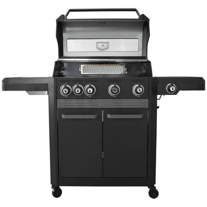 Artusi 4 Burner Chicago Freestanding BBQ with Wok ATBBQCG4