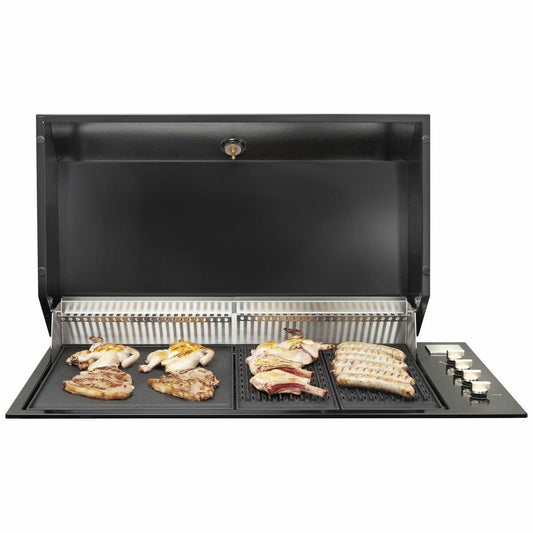 Artusi Built-In LPG BBQ with Hooded Lid ABBQ1B-ABHOOD