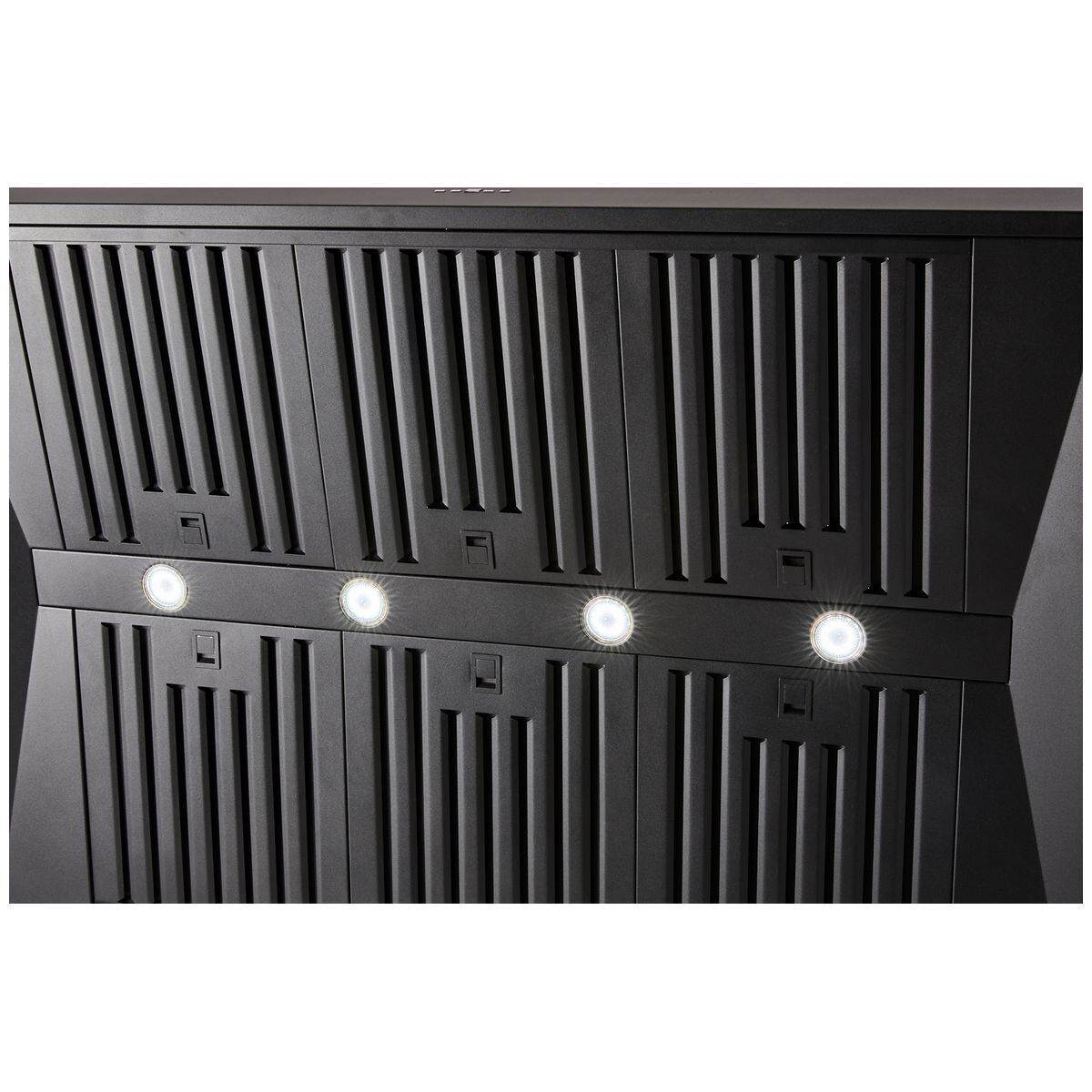 Schweigen 120cm Non Silent BBQ Canopy Matte Black CL7372BPAK