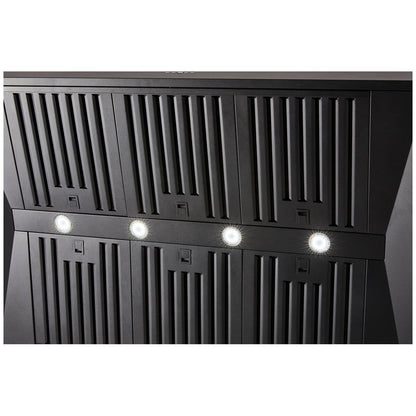 Schweigen 120cm Non Silent BBQ Canopy Matte Black CL7372BPAK