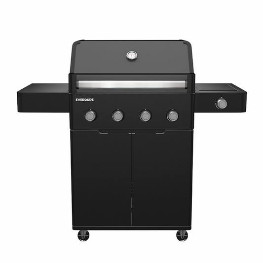 Everdure Hayman Series 4 Burner BBQ Black E4TB