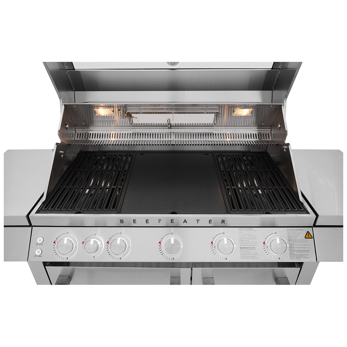 BeefEater 7000 Premium Five Burner Built-in Barbecue and Trolley BMF7655SA