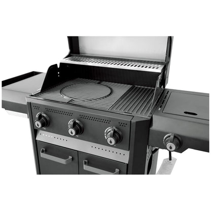 Artusi 3 Burner Chicago Freestanding BBQ With Wok ATBBQCG3