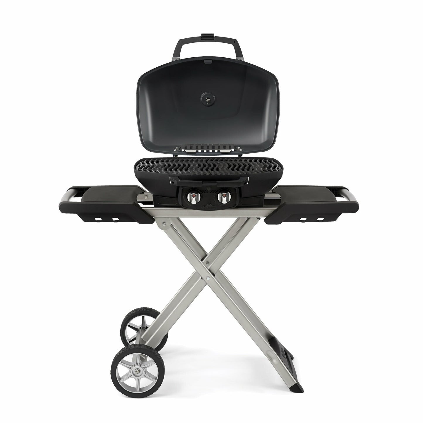 Napoleon Scissor Cart Travel Q Pro High Lid LPG Portable BBQ PRO285-X-BK-AU