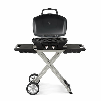 Napoleon Scissor Cart Travel Q Pro High Lid LPG Portable BBQ PRO285-X-BK-AU