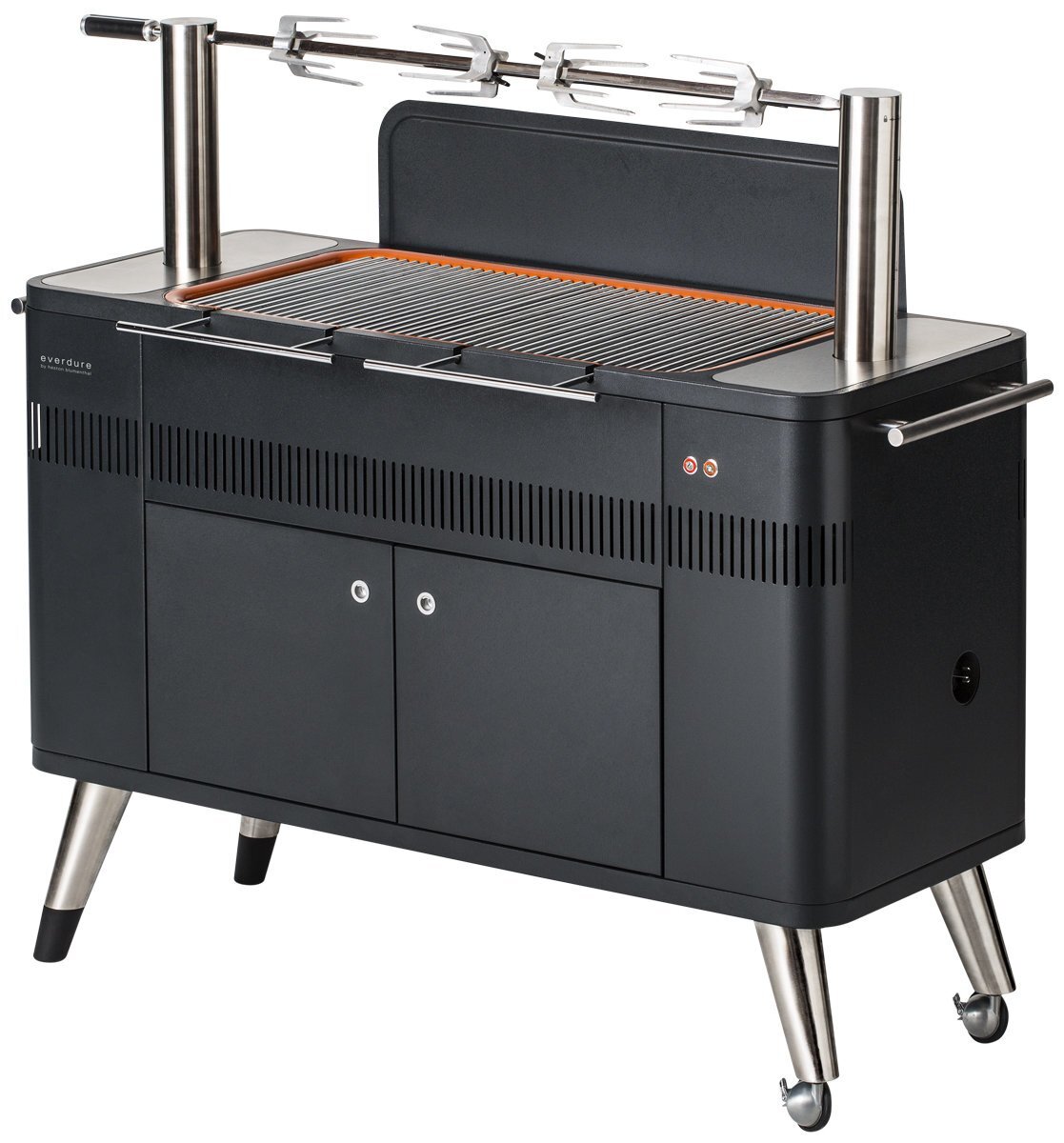 Everdure By Heston Blumenthal Hub Electric Ignition Charcoal BBQ HBCE2B