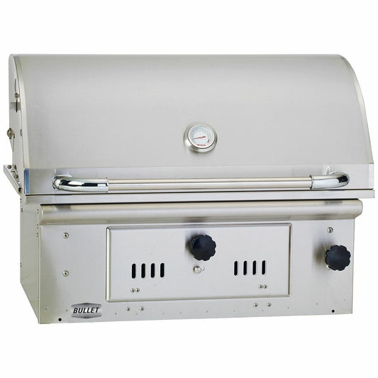 Bullet Bison Charcoal Grill Built-In BBQ 67529NZ