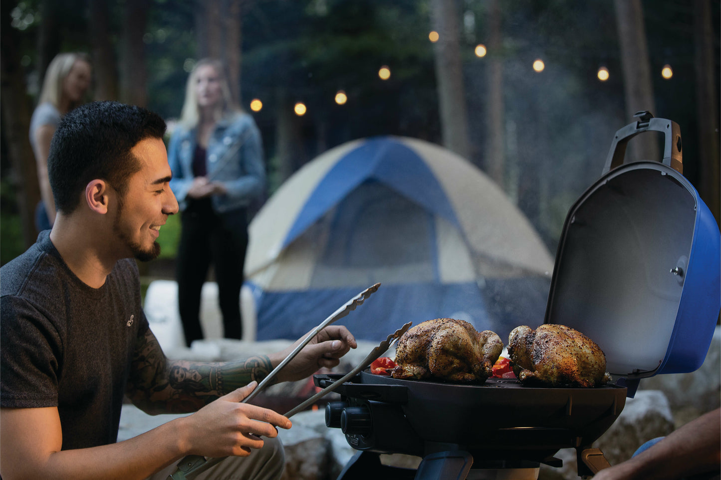 Napoleon TravelQ 285 Blue LPG BBQ TQ285-BL-1-AU