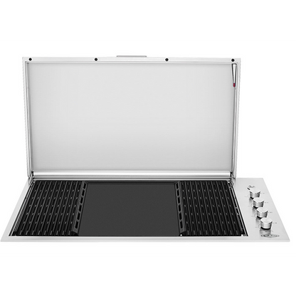 BeefEater Signature ProLine 6 Burner Built-In Natural Gas BBQ with Lid BSL158SA