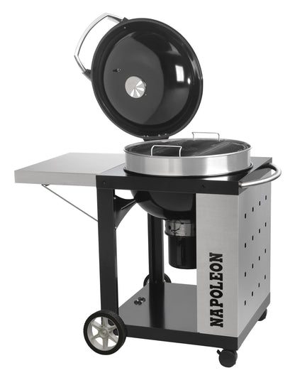 Napoleon Charcoal Fuel Kettle BBQ With Cart PRO22K-CART-2