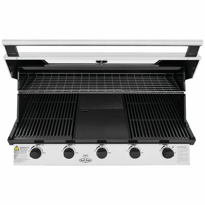 BeefEater 1200 Series 5 Burner LPG Built-In BBQ BBG1250SB