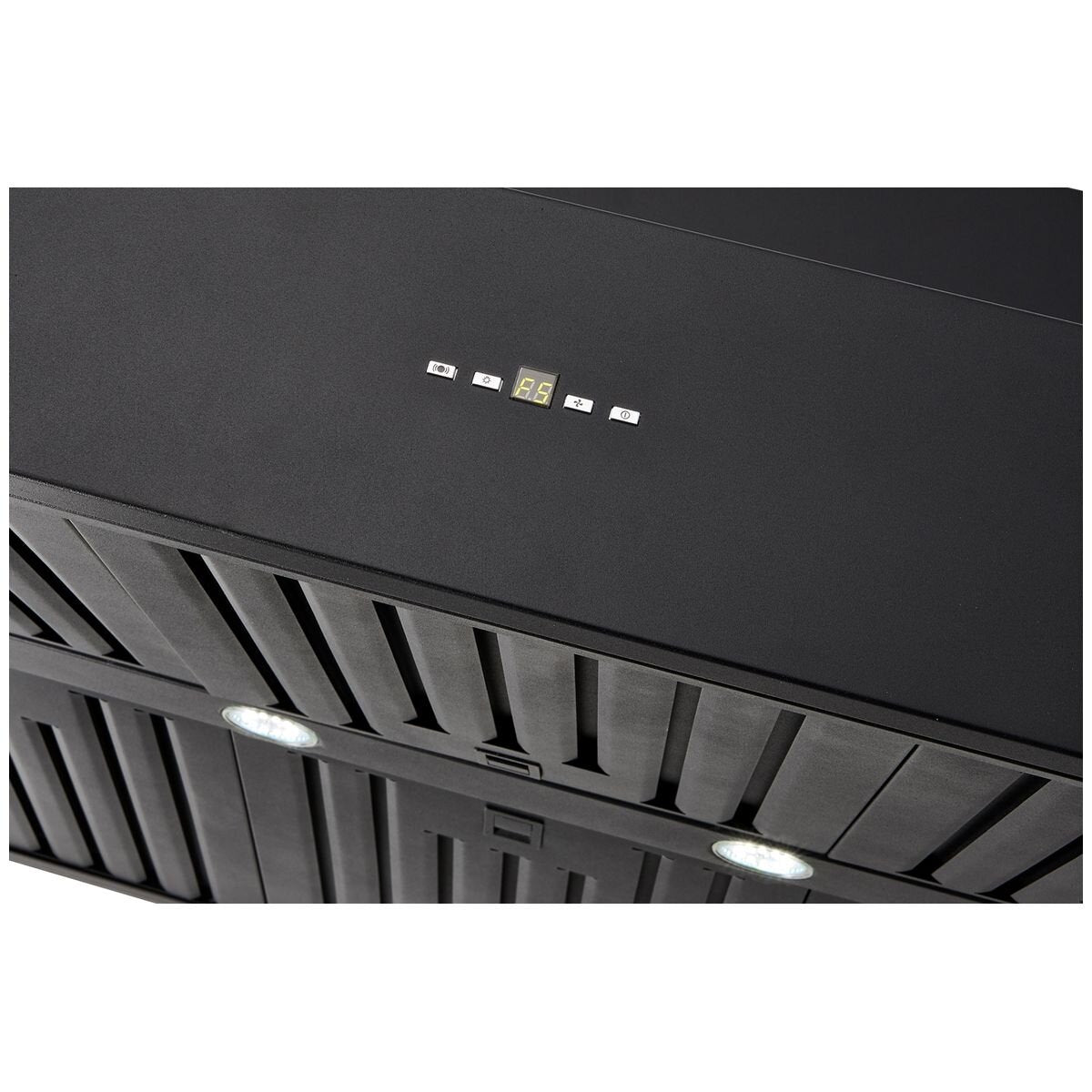 Schweigen 120cm Non Silent BBQ Canopy Matte Black CL7372BPAK