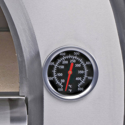 Smart Built-In Wood Fired Pizza Oven Stainless Steel PW01
