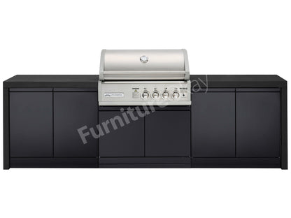 CROSSRAY Premium 4-Burner BBQ Outdoor Kitchen