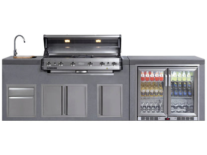 Everdure Neo Brighton 6-Burner BBQ Outdoor Kitchen