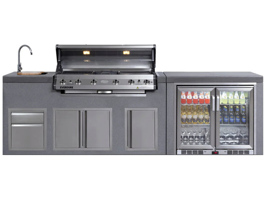 Everdure Neo Brighton 6-Burner BBQ Outdoor Kitchen