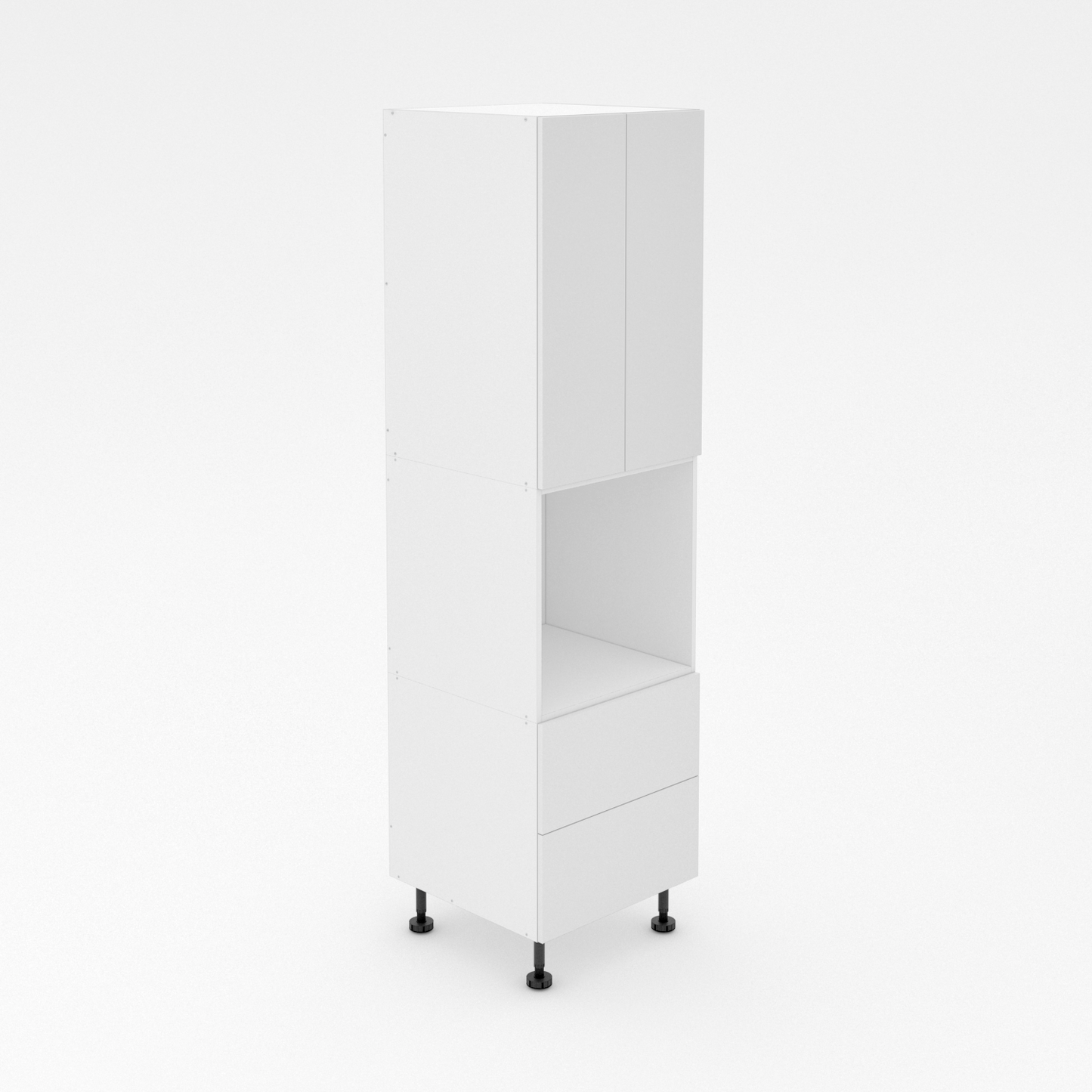 Pantry Tower - 2 Drawers + Oven + 2 Doors - Poly