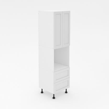 Pantry Tower - 2 Drawers + Oven + 2 Doors - Shaker