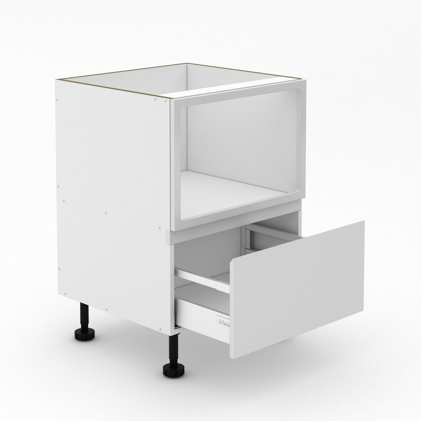 Microwave with 1 Pot Drawer  - Shadowline