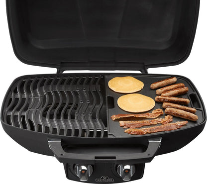 Napoleon Scissor Cart Travel Q Pro High Lid LPG Portable BBQ PRO285-X-BK-AU