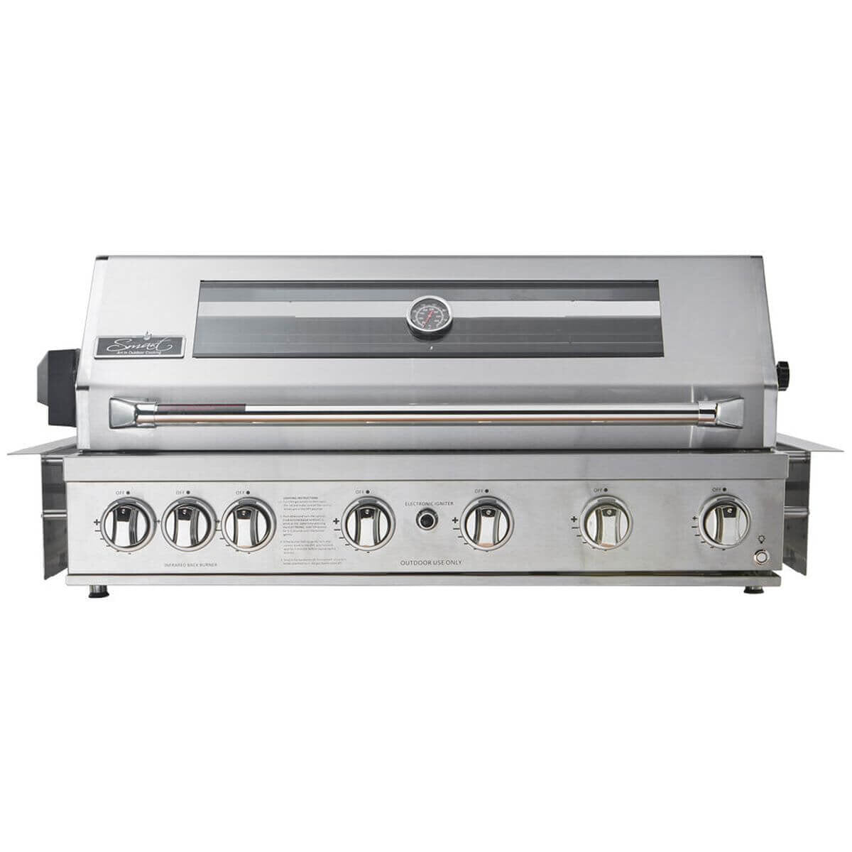 Smart Six Burner Built-In BBQ Stainless Steel 601WB-W